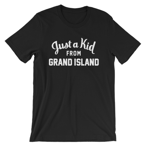 Grand Island T-Shirt | Just a Kid from Grand Island