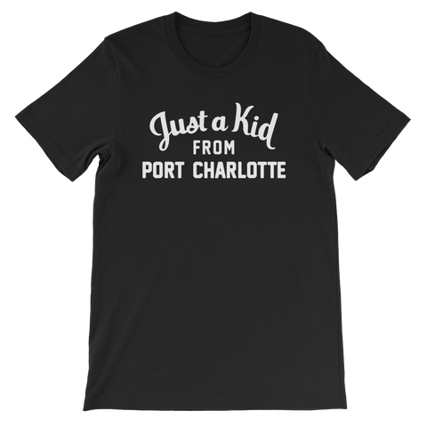 Port  Charlotte T-Shirt | Just a Kid from Port  Charlotte