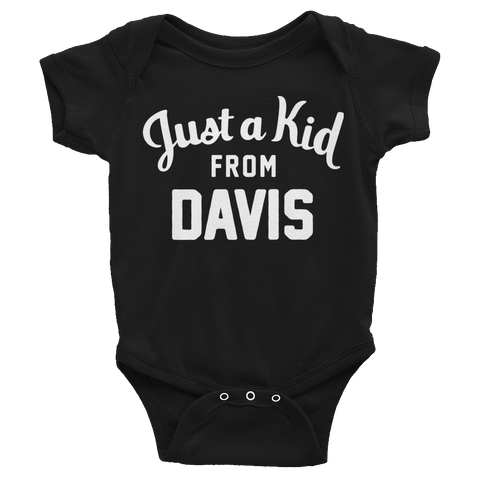 Davis Onesie | Just a Kid from Davis