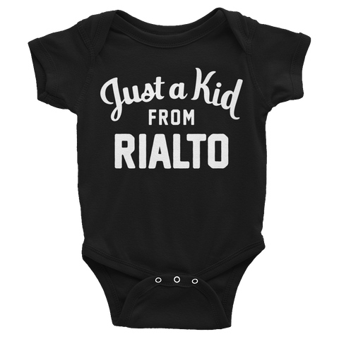 Rialto Onesie | Just a Kid from Rialto