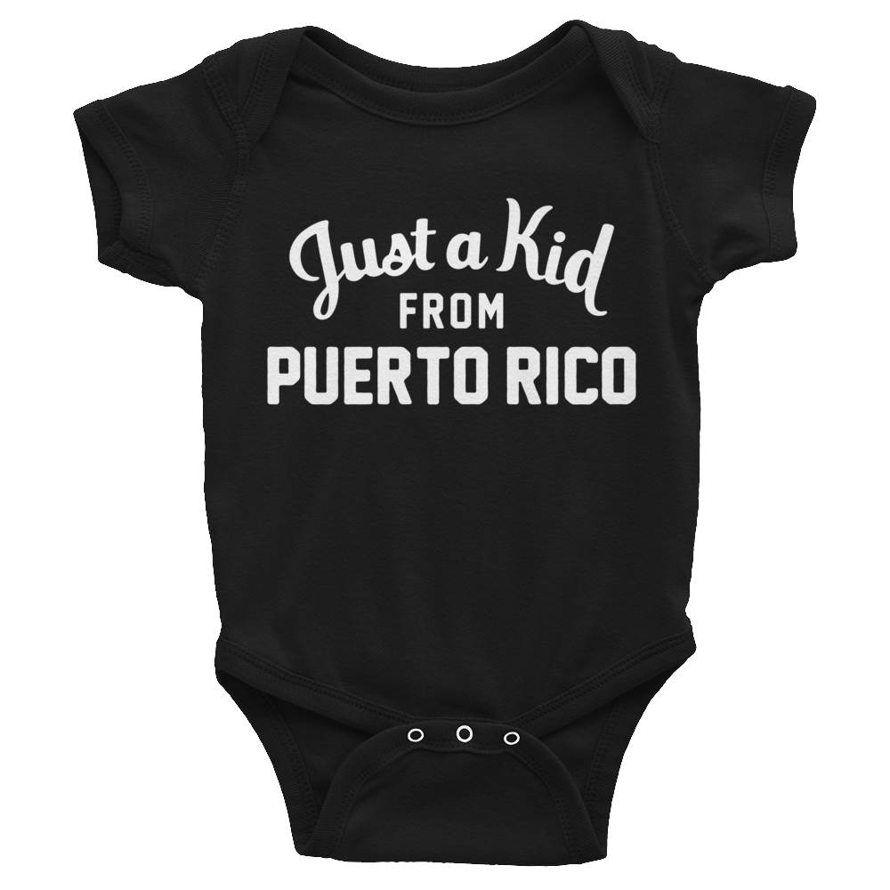 Puerto Rico Onesie | Just a Kid from Puerto Rico