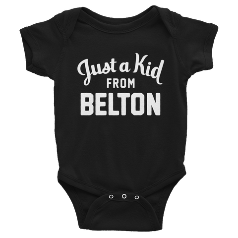 Belton Onesie | Just a Kid from Belton