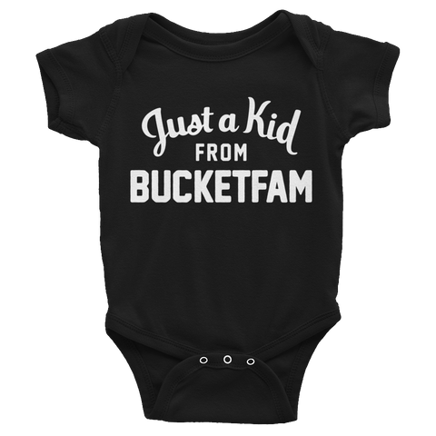 Bucketfam Onesie | Just a Kid from Bucketfam