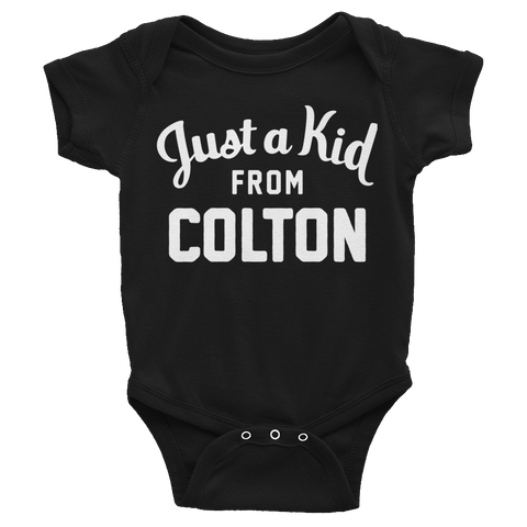 Colton Onesie | Just a Kid from Colton