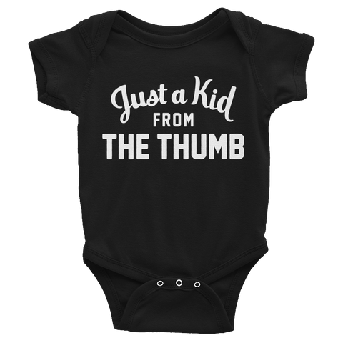The Thumb Onesie | Just a Kid from The Thumb
