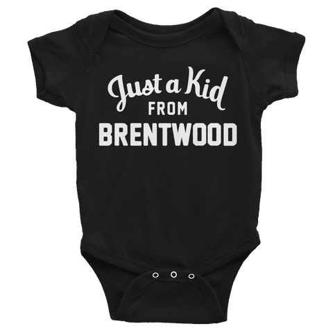 Brentwood Onesie | Just a Kid from Brentwood
