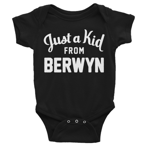 Berwyn Onesie | Just a Kid from Berwyn