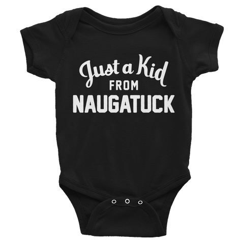 Naugatuck Onesie | Just a Kid from Naugatuck