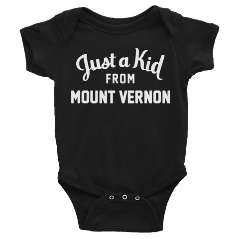 Mount Vernon Onesie | Just a Kid from Mount Vernon