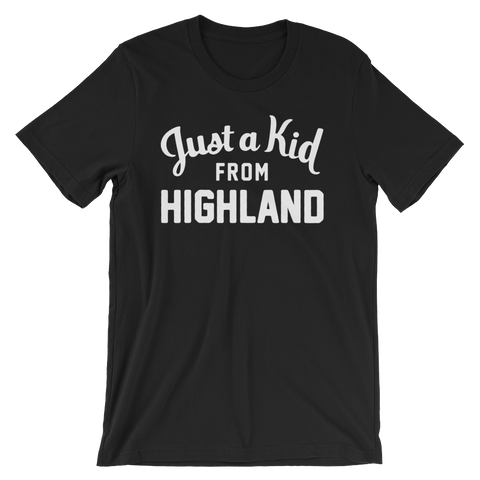 Highland T-Shirt | Just a Kid from Highland
