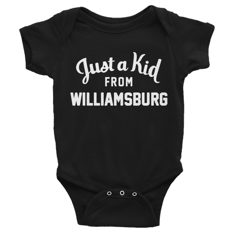 Williamsburg Onesie | Just a Kid from Williamsburg