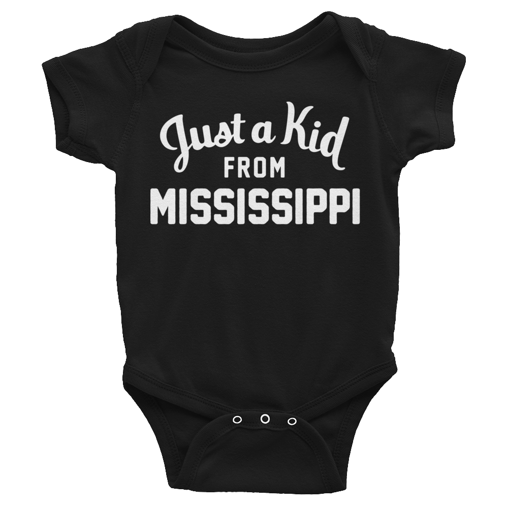 Mississippi Onesie | Just a Kid from Mississippi