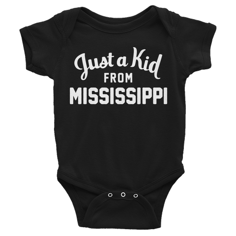 Mississippi Onesie | Just a Kid from Mississippi