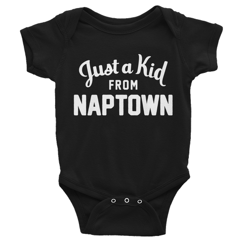 Naptown Onesie | Just a Kid from Naptown