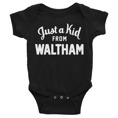 Waltham Onesie | Just a Kid from Waltham