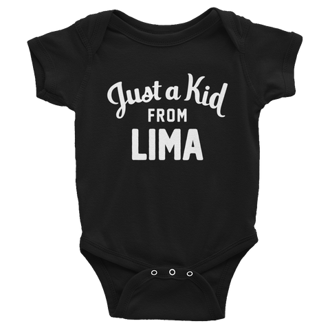 Lima Onesie | Just a Kid from Lima