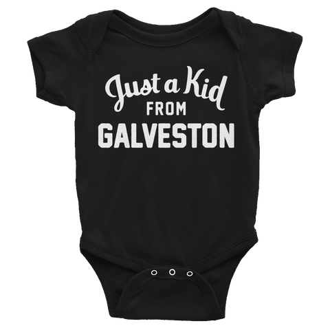 Galveston Onesie | Just a Kid from Galveston