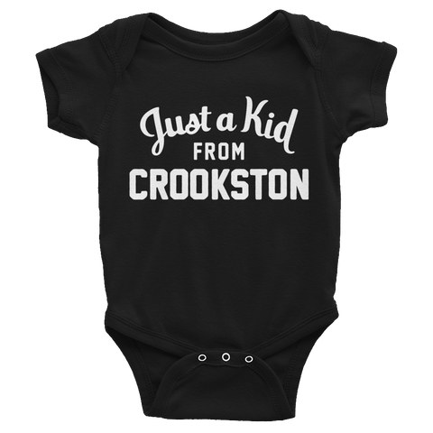 Crookston Onesie | Just a Kid from Crookston