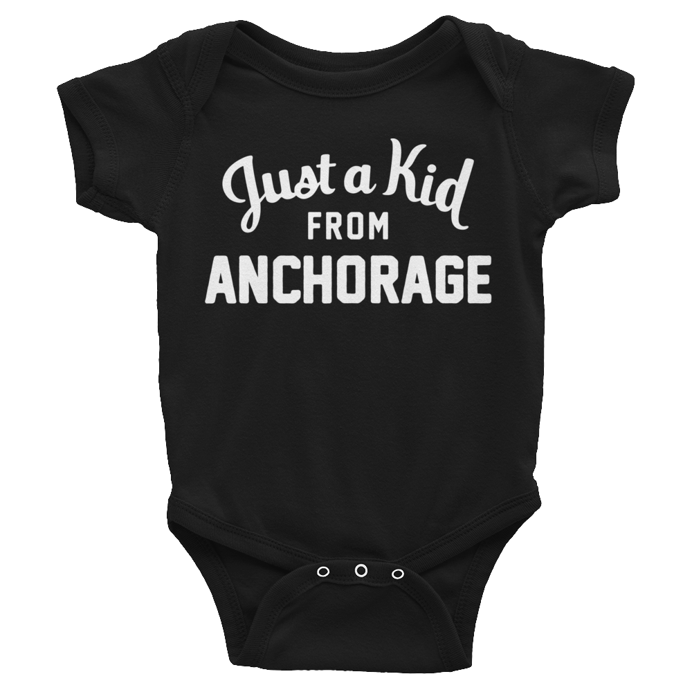 Anchorage Onesie | Just a Kid from Anchorage
