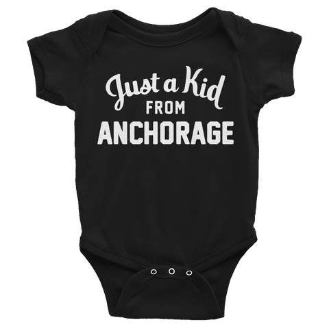 Anchorage Onesie | Just a Kid from Anchorage