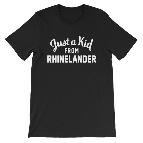 Rhinelander T-Shirt | Just a Kid from Rhinelander
