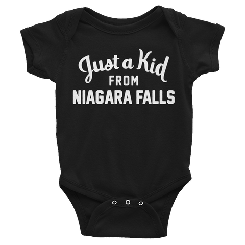 Niagara Falls Onesie | Just a Kid from Niagara Falls