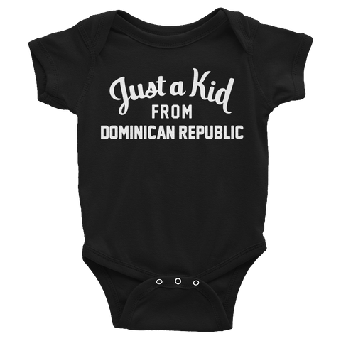 Dominican Republic Onesie | Just a Kid from Dominican Republic