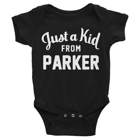 Parker Onesie | Just a Kid from Parker