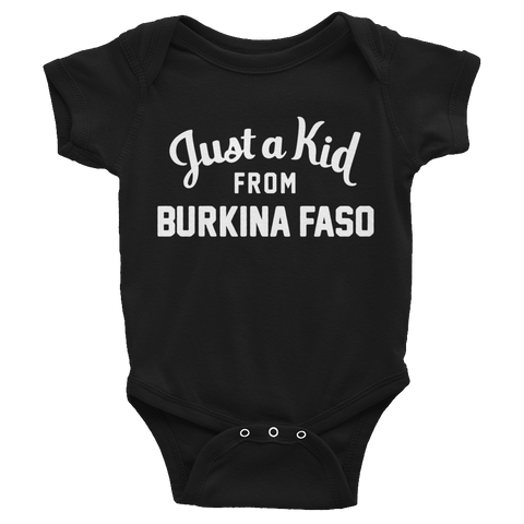 Burkina Faso Onesie | Just a Kid from Burkina Faso