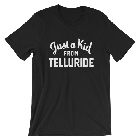 Telluride T-Shirt | Just a Kid from Telluride