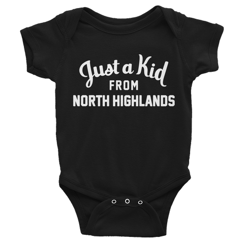 North Highlands Onesie | Just a Kid from North Highlands