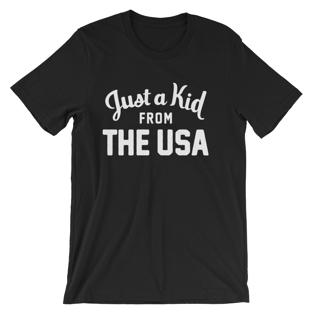 The USA T-Shirt | Just a Kid from The USA