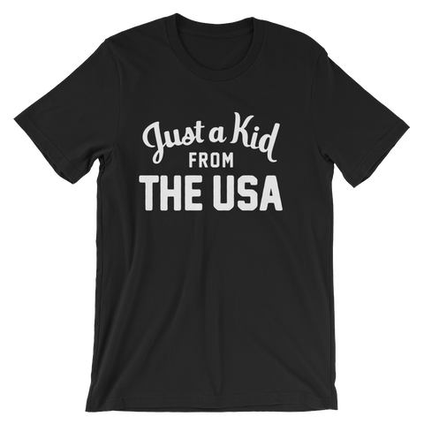 The USA T-Shirt | Just a Kid from The USA