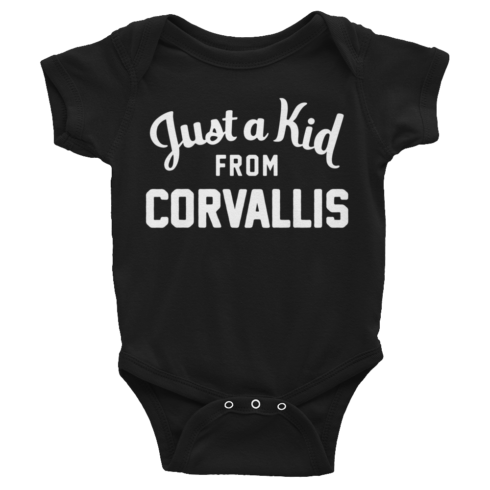 Corvallis Onesie | Just a Kid from Corvallis