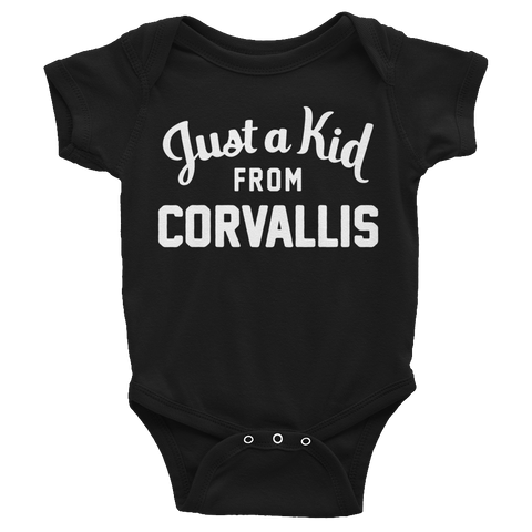 Corvallis Onesie | Just a Kid from Corvallis