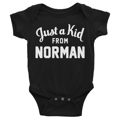 Norman Onesie | Just a Kid from Norman