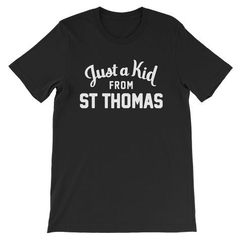 St Thomas T-Shirt | Just a Kid from St Thomas