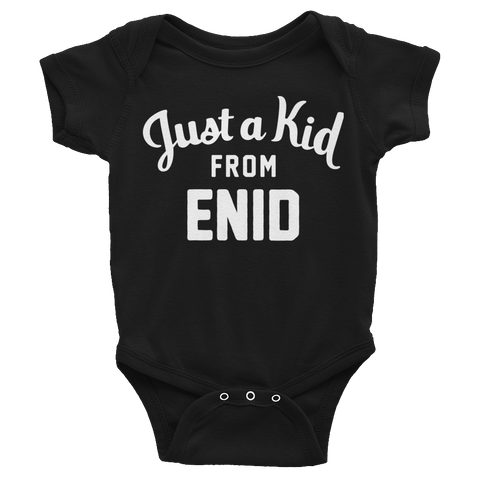 Enid Onesie | Just a Kid from Enid