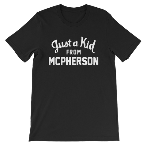 Mcpherson T-Shirt | Just a Kid from Mcpherson