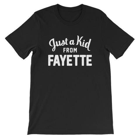 Fayette T-Shirt | Just a Kid from Fayette