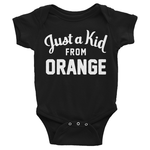 Orange Onesie | Just a Kid from Orange
