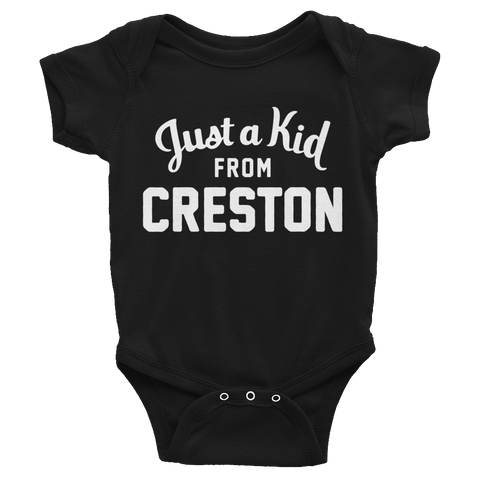 Creston Onesie | Just a Kid from Creston