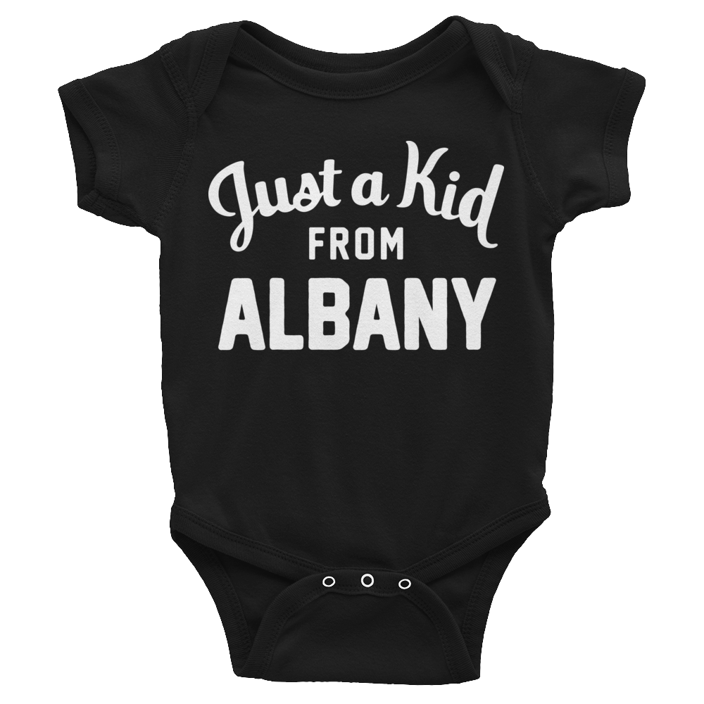 Albany Onesie | Just a Kid from Albany
