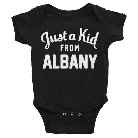 Albany Onesie | Just a Kid from Albany