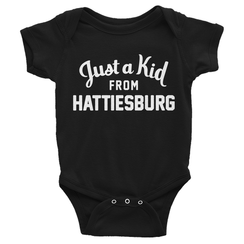 Hattiesburg Onesie | Just a Kid from Hattiesburg