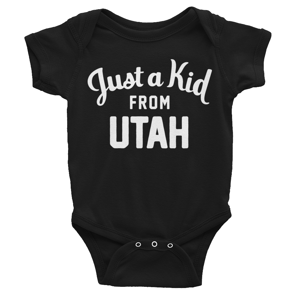 Utah Onesie | Just a Kid from Utah