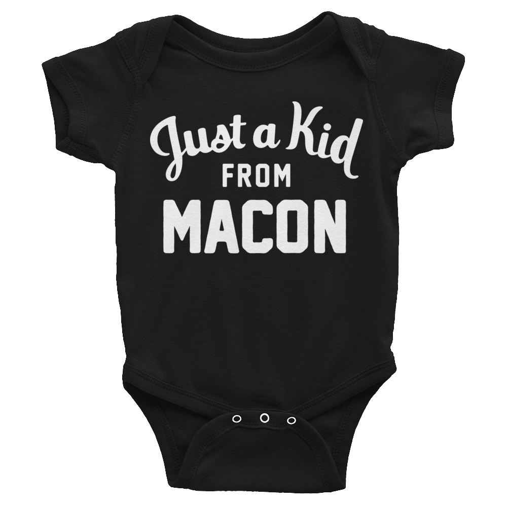 Macon Onesie | Just a Kid from Macon