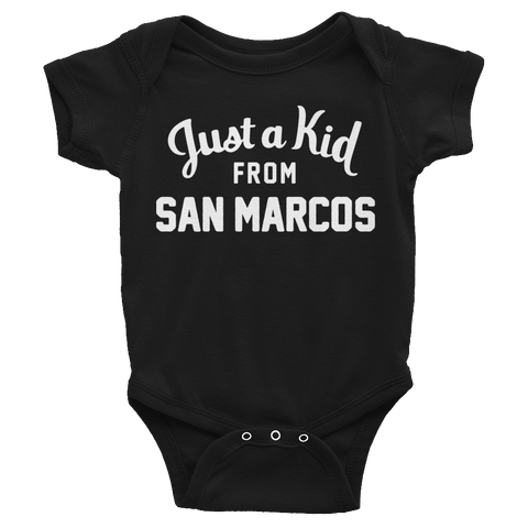 San Marcos Onesie | Just a Kid from San Marcos