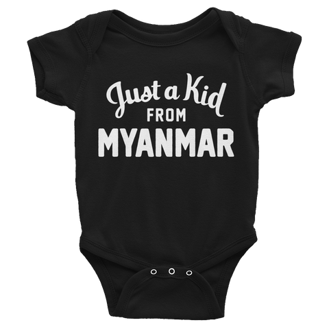 Myanmar Onesie | Just a Kid from Myanmar