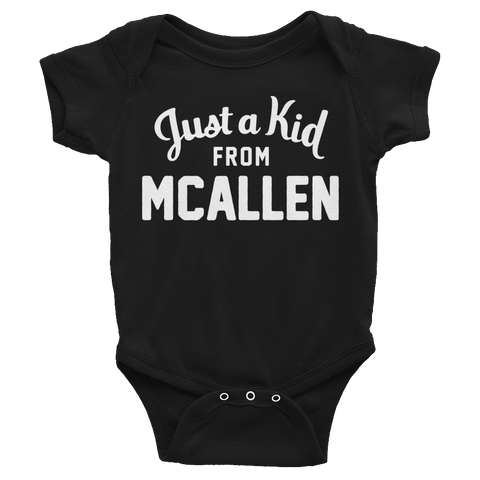 McAllen Onesie | Just a Kid from McAllen